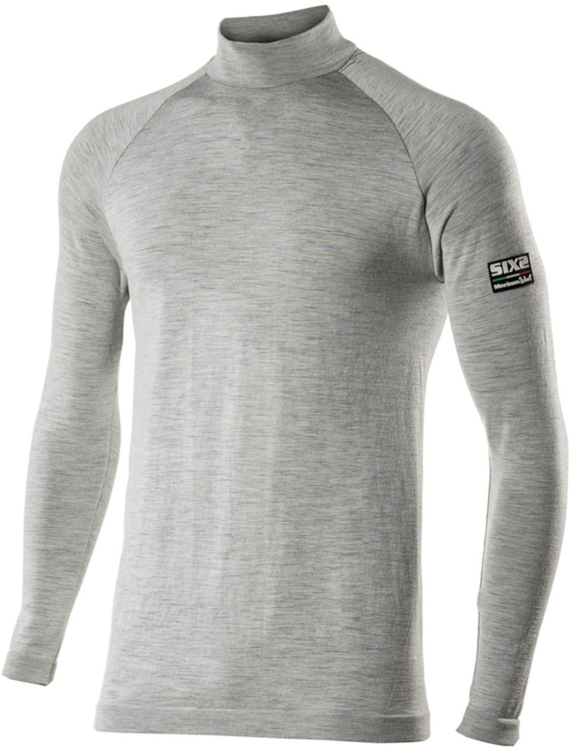SIXS TS3 Merino Functioneel Overhemd, grijs, afmeting 2XL 3XL