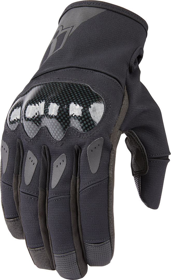 Icon Stormhawk Motorcycle Gloves, black, Size S, black, Size S