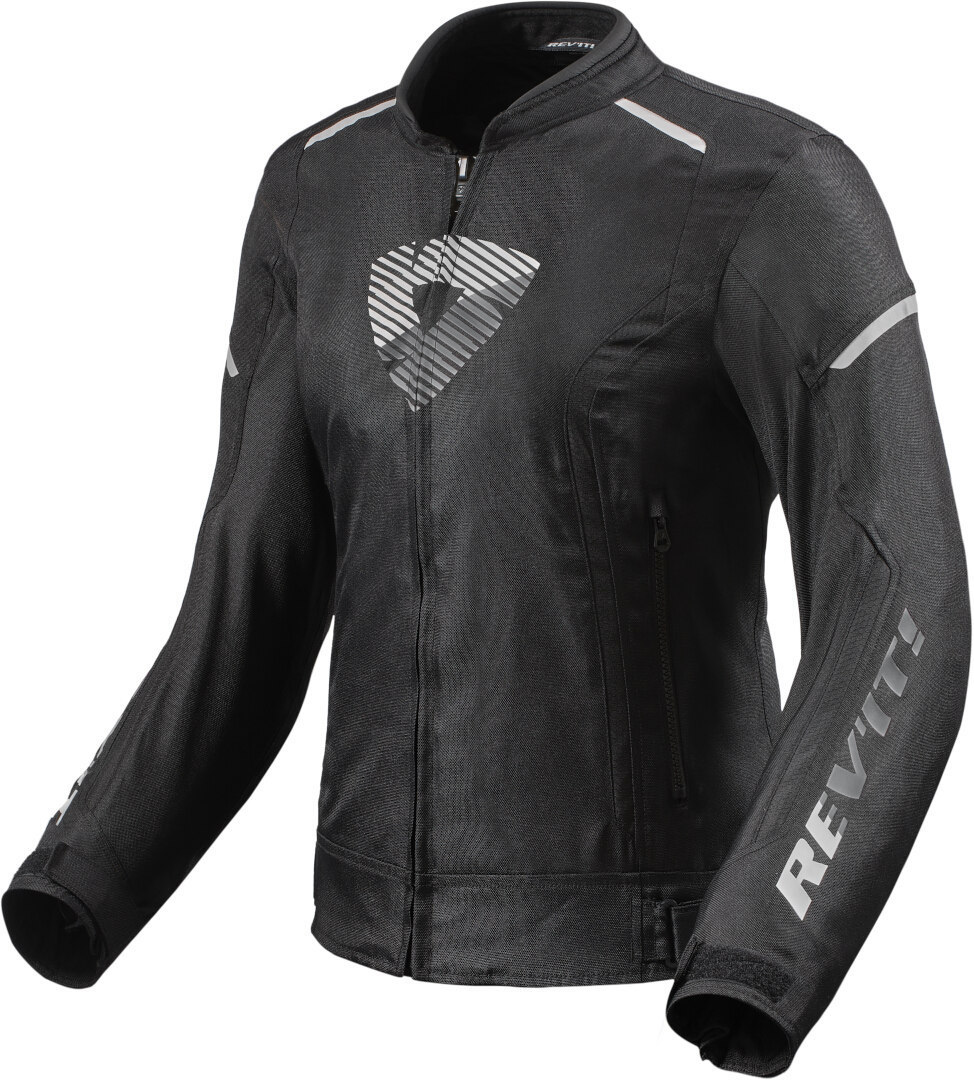 Revit Sprint H20 Damer Motorcykel TextilJacka, svart-vit, storlek 40 för kvinnor