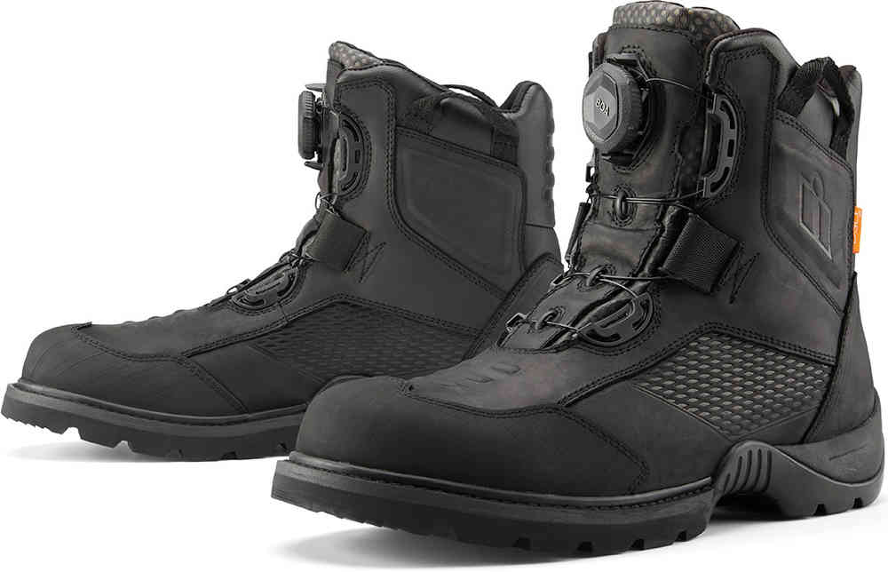 Icon Stormhawk WP Botas de motociclismo