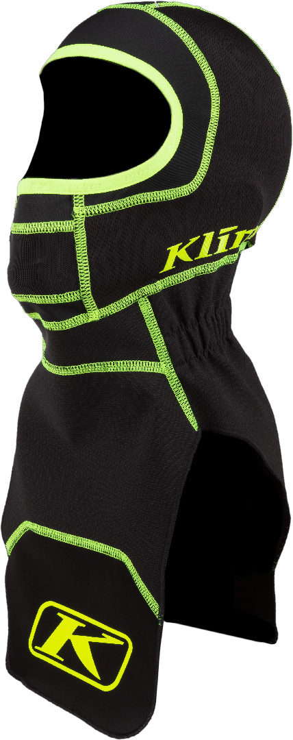 Klim Covert Balaclava, black-yellow, black-yellow, Size One Size