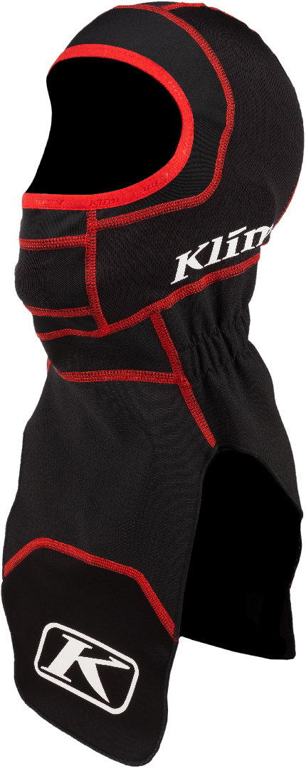 Klim Covert Balaclava, black-red, black-red, Size One Size