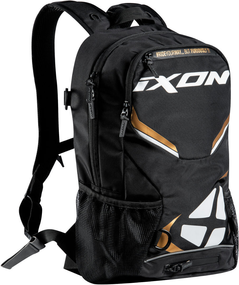 Ixon R-Tension 23 Backpack, black-white-gold, black-white-gold, Size One Size