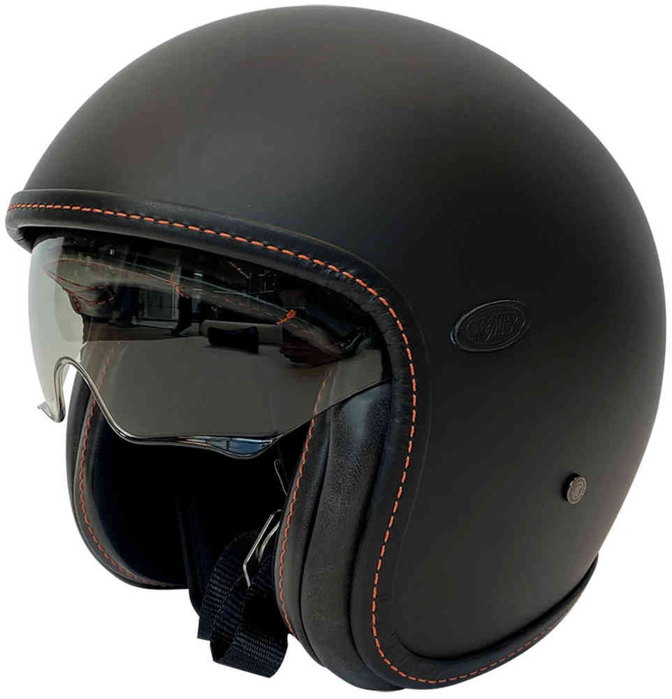 Premier Vintage U9 BM Orange Sewing Casco de jet