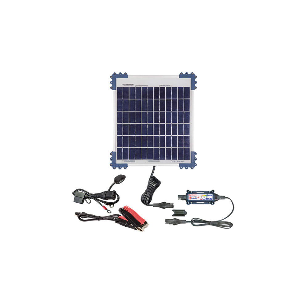 OPTIMATE Solar DUO-laddare 10 watt för bly/GEL/ÅRSSTÄMMA/LFP