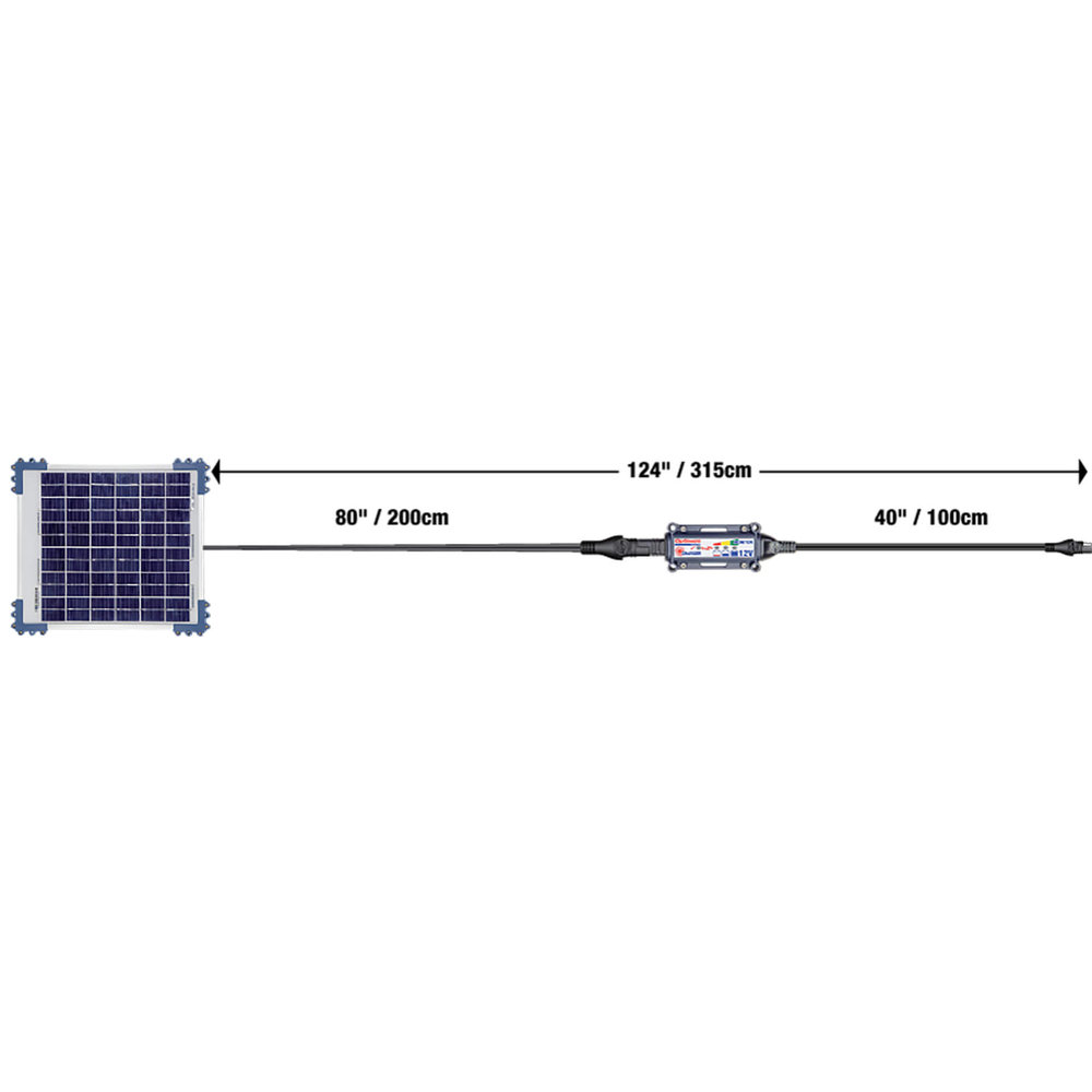 Optimate Solar DUO Charger 20 Watt per piombo/GEL/AGM/LFP