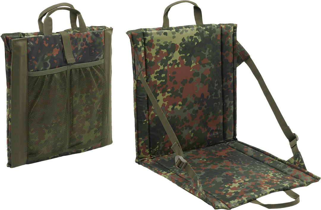 Brandit Foldable Seat, green, green, Size One Size