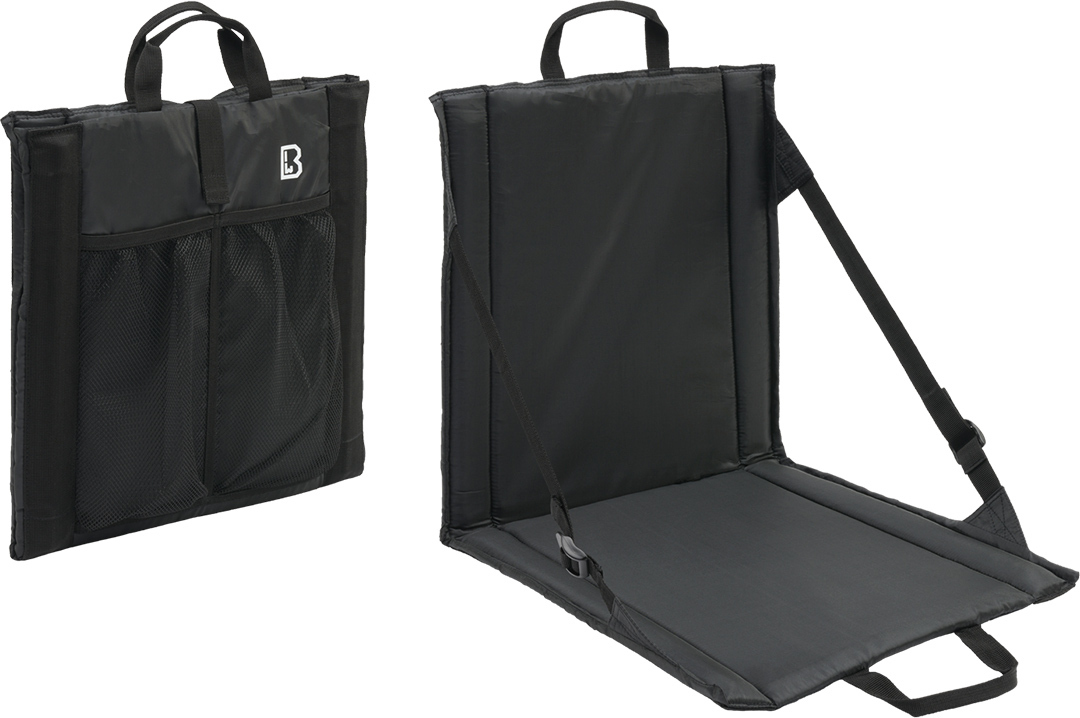 Brandit Foldable Seat, black, black, Size One Size