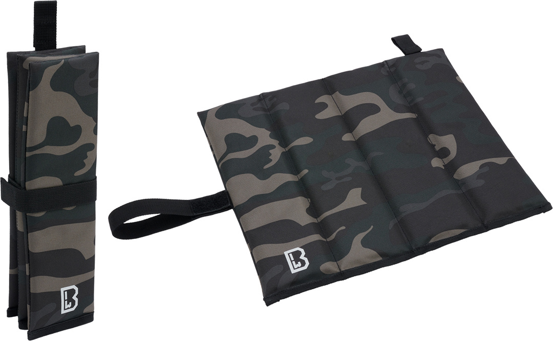 Brandit Foldable Seat Mat, black-grey, black-grey, Size One Size
