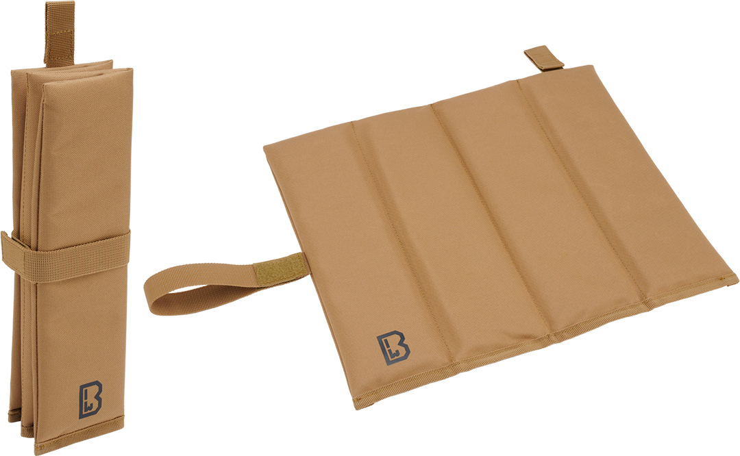 Brandit Foldable Seat Mat, beige, beige, Size One Size