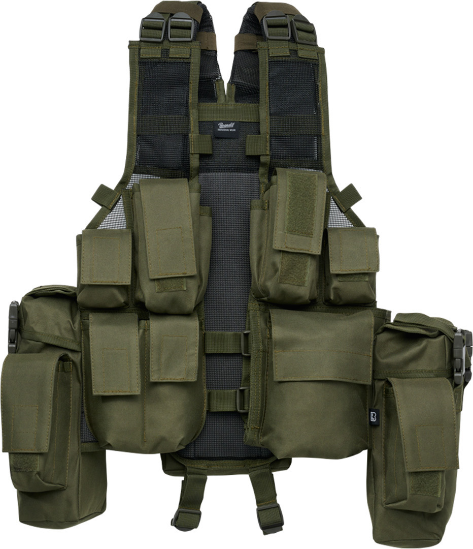 Brandit Tactical Vest, green, green