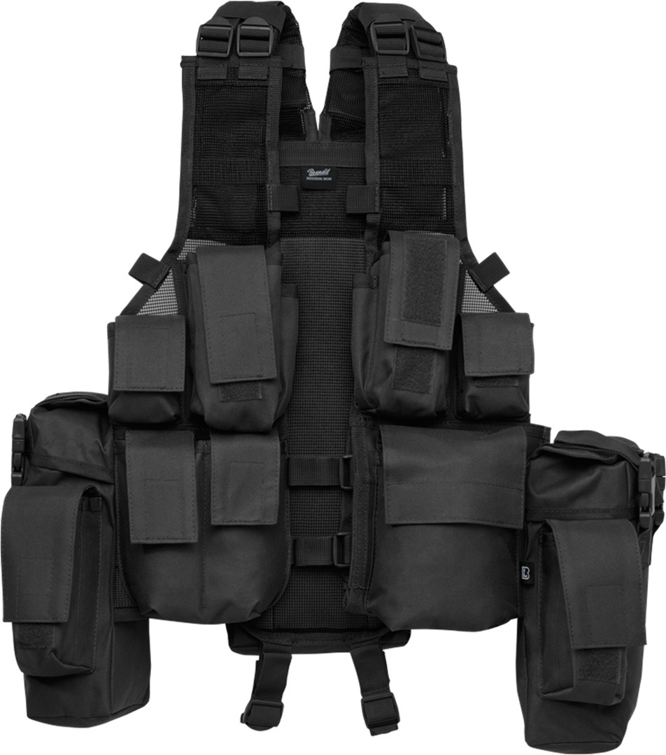 Brandit Tactical Vest, black, black