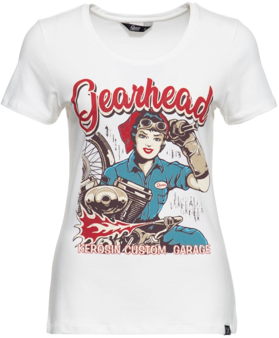 Queen Kerosin Gearhead Damen T-Shirt