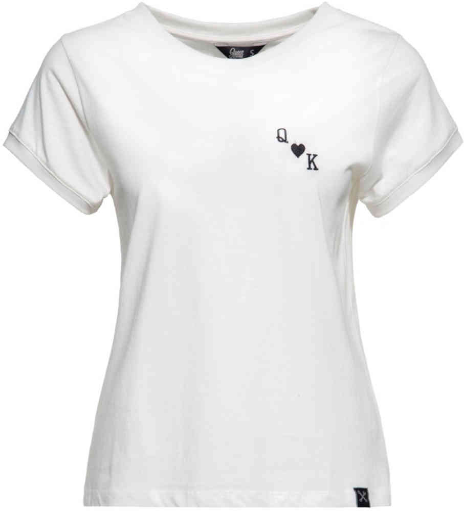 Queen Kerosin Playcard Queen T-shirt för damer