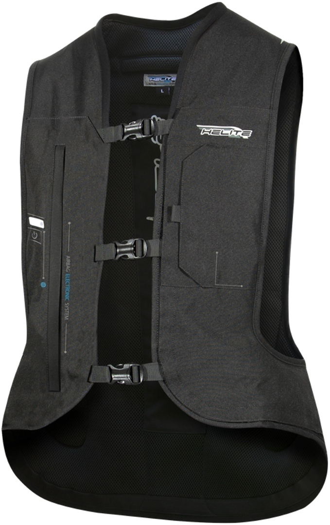 Helite e-Turtle Airbag Weste, schwarz, Größe L, schwarz, Größe L