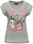 Queen Kerosin Wild & Free レディースTシャツ