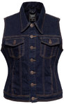 Queen Kerosin Speedway Ladies Jeans Vest