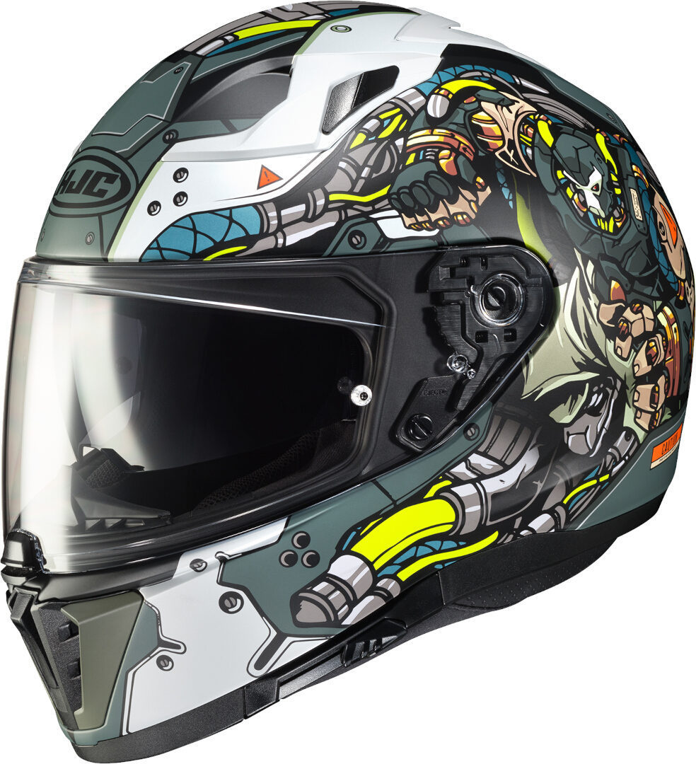 HJC i70 Bane DC Comics Helmet, green, Size S, green, Size S