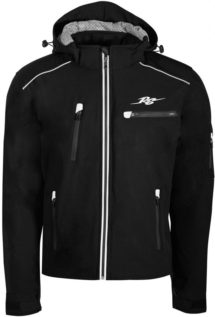 Rusty Stitches Stan Motorcycle Textile Jacket, black-white, Size 3XL, black-white, Size 3XL