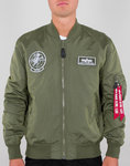 Alpha Industries MA-1 TT Glow In The Dark Jacket