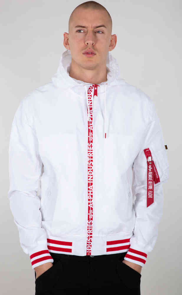 Alpha industries deals white parka