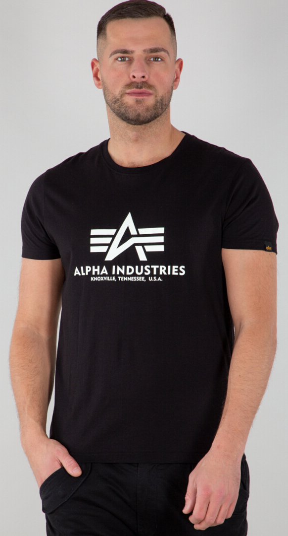 Alpha Industries Kryptonite T-shirt, svart, storlek 2XL