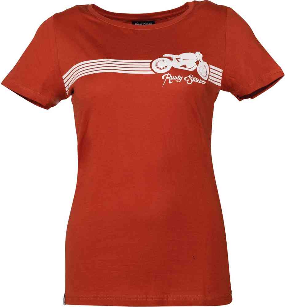 Rusty Stitches Motorcycle Damen T-Shirt