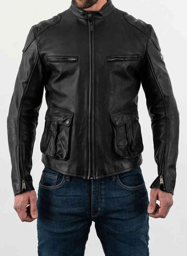 Rokker Goodwood Motorrad Lederjacke