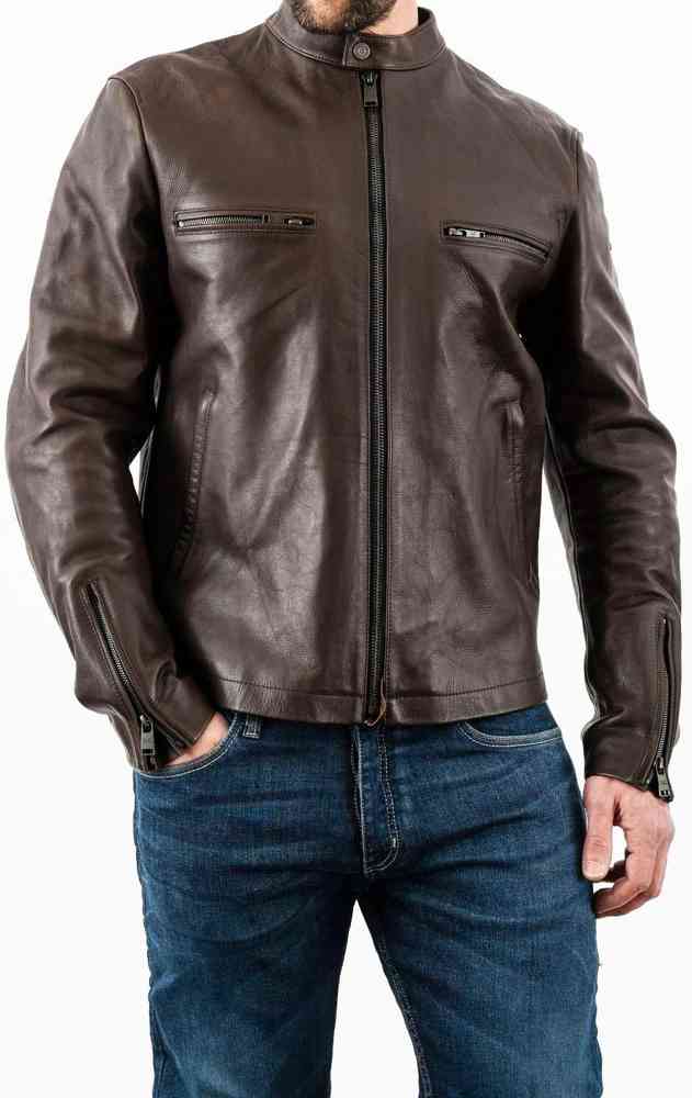 Rokker Commander Motorcycle Leather Jacket