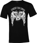 Rusty Stitches Born To Ride Camiseta