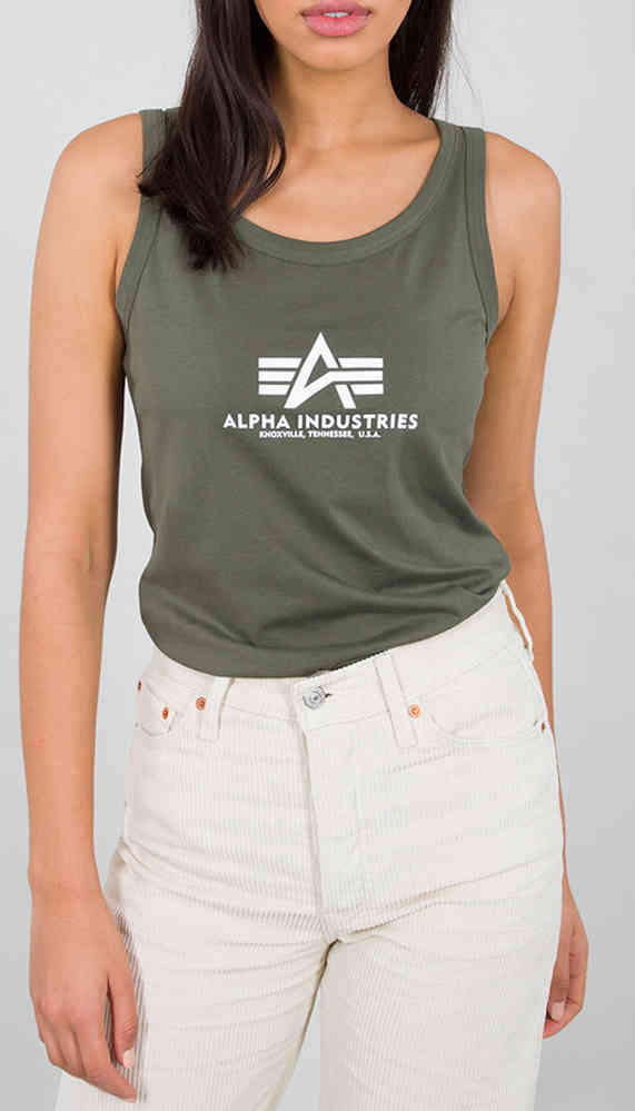 Alpha Industries Basic Top de tanque de señoras