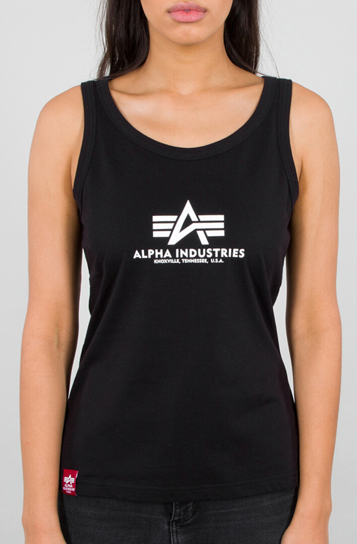 Alpha Industries Basic Damen Tank Top, schwarz, Größe XS, schwarz, Größe XS
