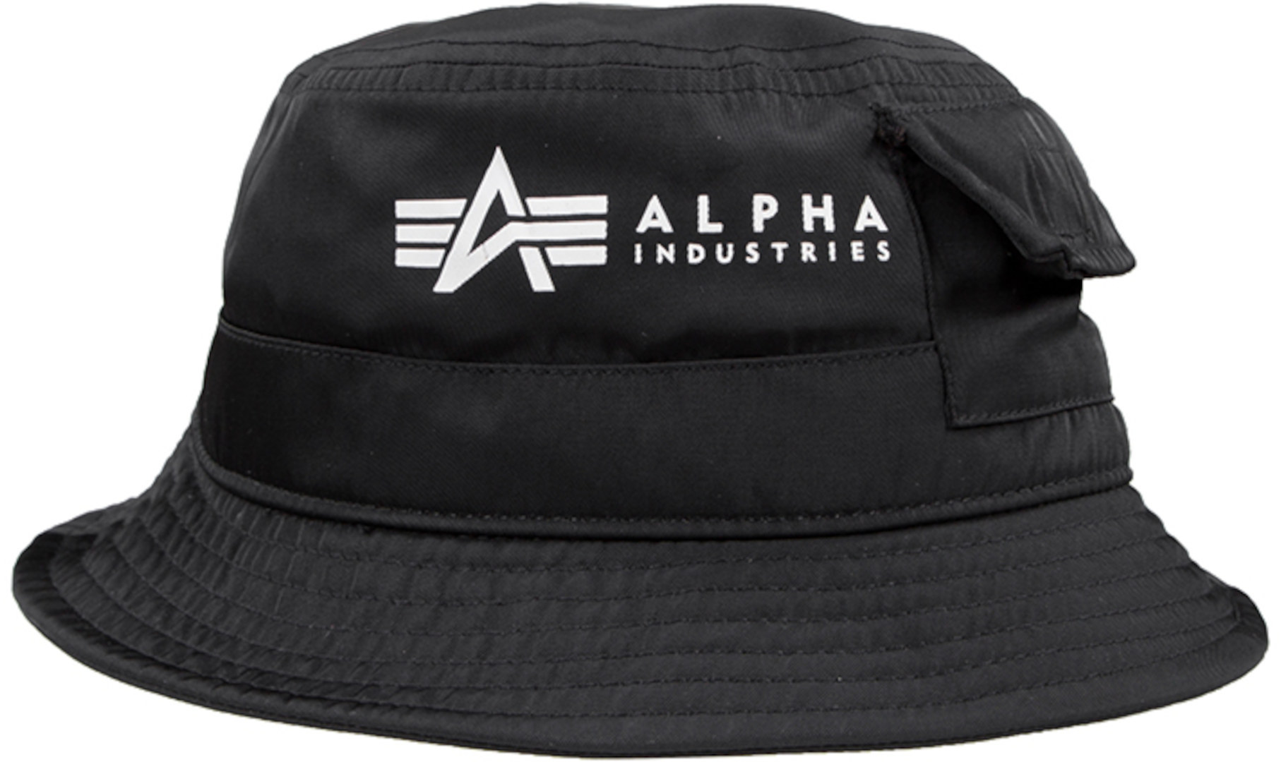Alpha Industries Utility Bucket Mütze, schwarz-weiss, schwarz-weiss