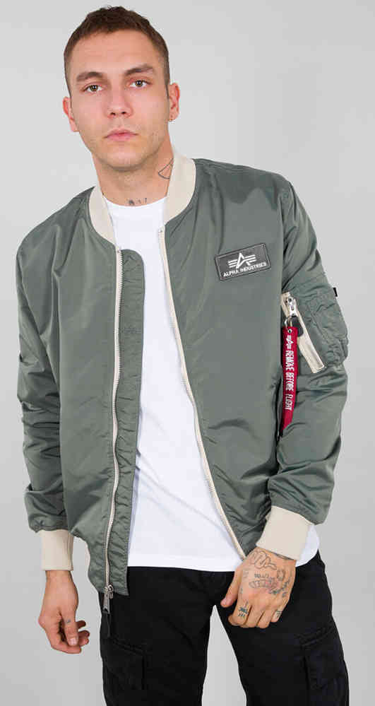 ALPHA INDUSTRIES: Chaqueta para hombre, Gris  Chaqueta Alpha Industries  108108 en línea en