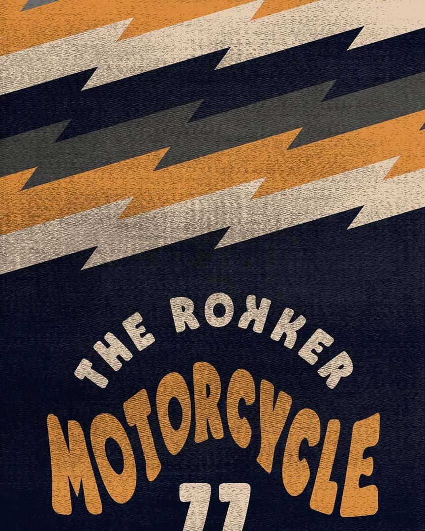 Rokker Motorcycle 77 Multifunctional Tube, blue, blue, Size One Size