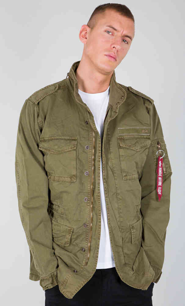 ALPHA INDUSTRIES: Chaqueta para hombre, Negro  Chaqueta Alpha Industries  108108 en línea en