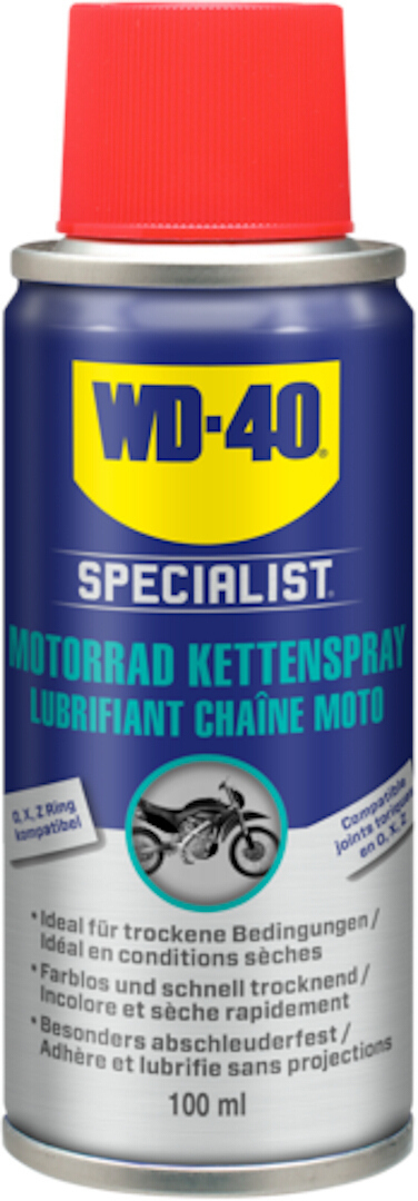 WD-40 Specialist Motorcycle Chain Spray 100ml unisex