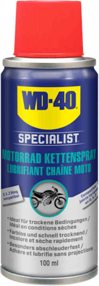 WD-40 Specialist Motorfiets Ketting Spray 100ml