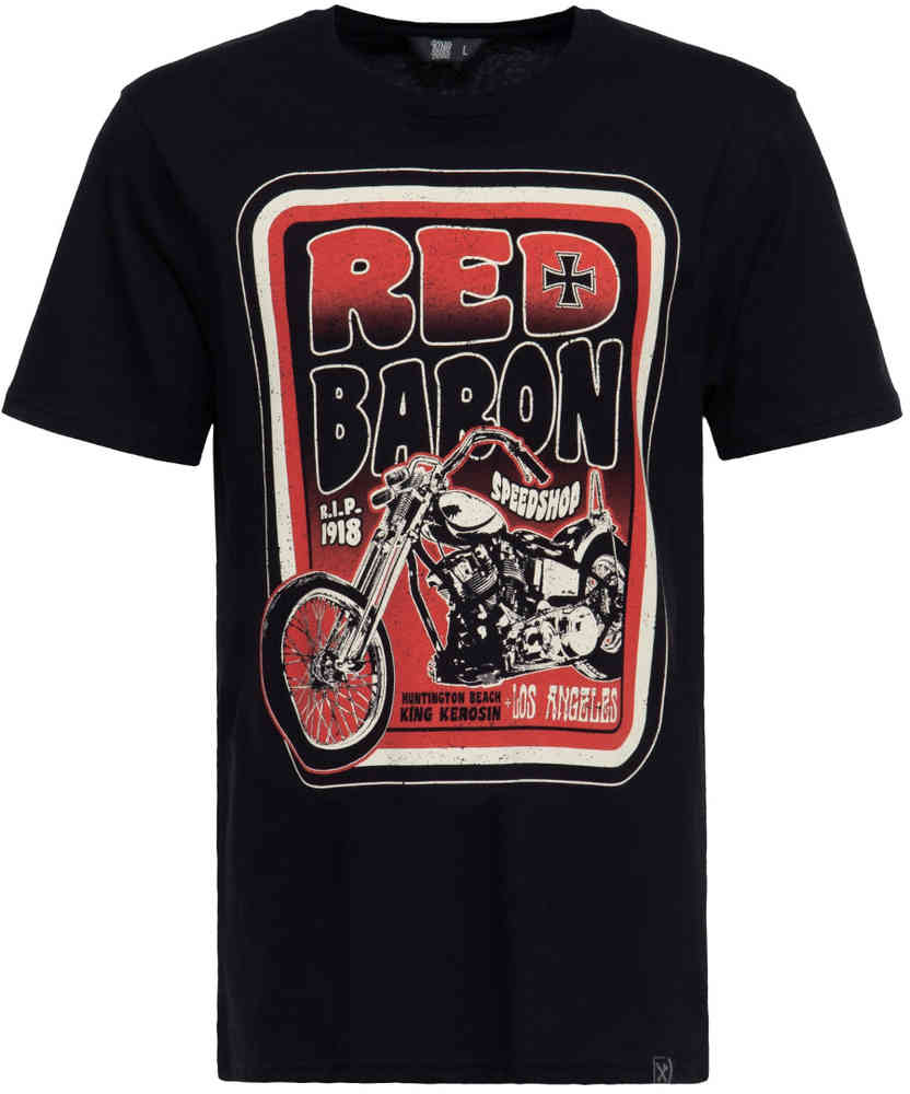 King Kerosin Red Baron Speedshop T-paita