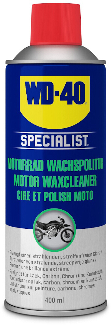WD-40 Specialist Motorcycle Wax Polish 400ml unisex