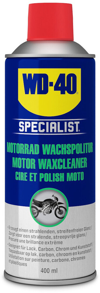 WD-40 Specialist Polidor de cera de motocicleta 400ml