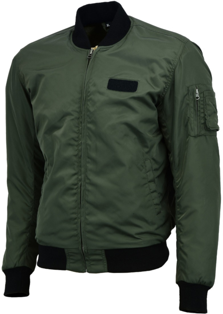 Bores Bomber Motorrad Textiljacke, schwarz-grün, Größe 4XL, schwarz-grün, Größe 4XL