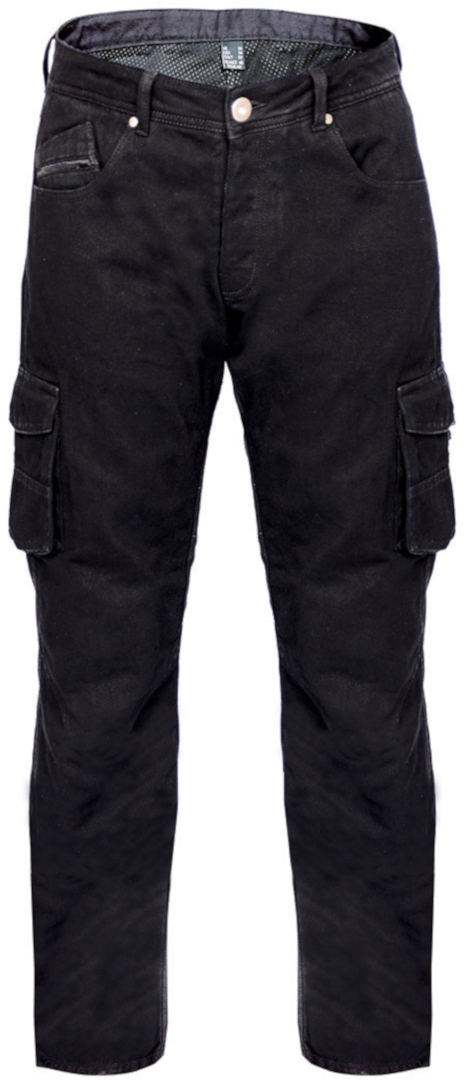 Bores Cargo Motorcycle Jeans, black, Size 31, black, Size 31