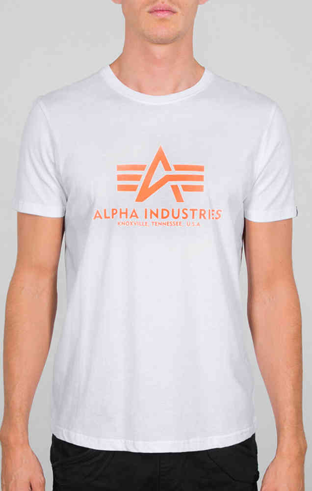 Alpha Industries Basic Neon Print Футболка