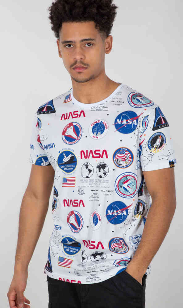 Alpha Industries NASA AOP Футболка