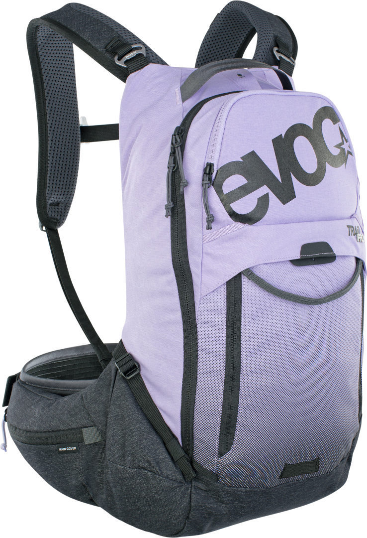 Evoc Trail Pro 16L Protektoren Rucksack, lila, Größe L XL, lila, Größe L XL