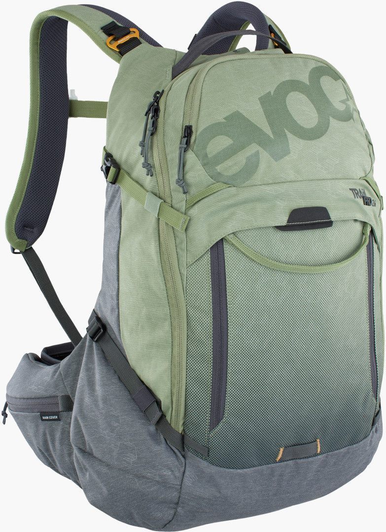 Image of Evoc Trail Pro 26L Zaino protettore, verde, dimensione S M