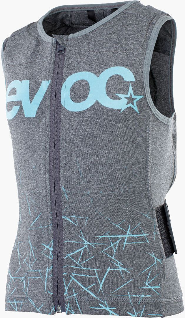 Evoc Kids Protector Vest, grey, Size S, grey, Size S