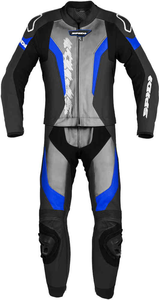 Spidi Laser Touring Traje de cuero de motocicleta de dos piezas