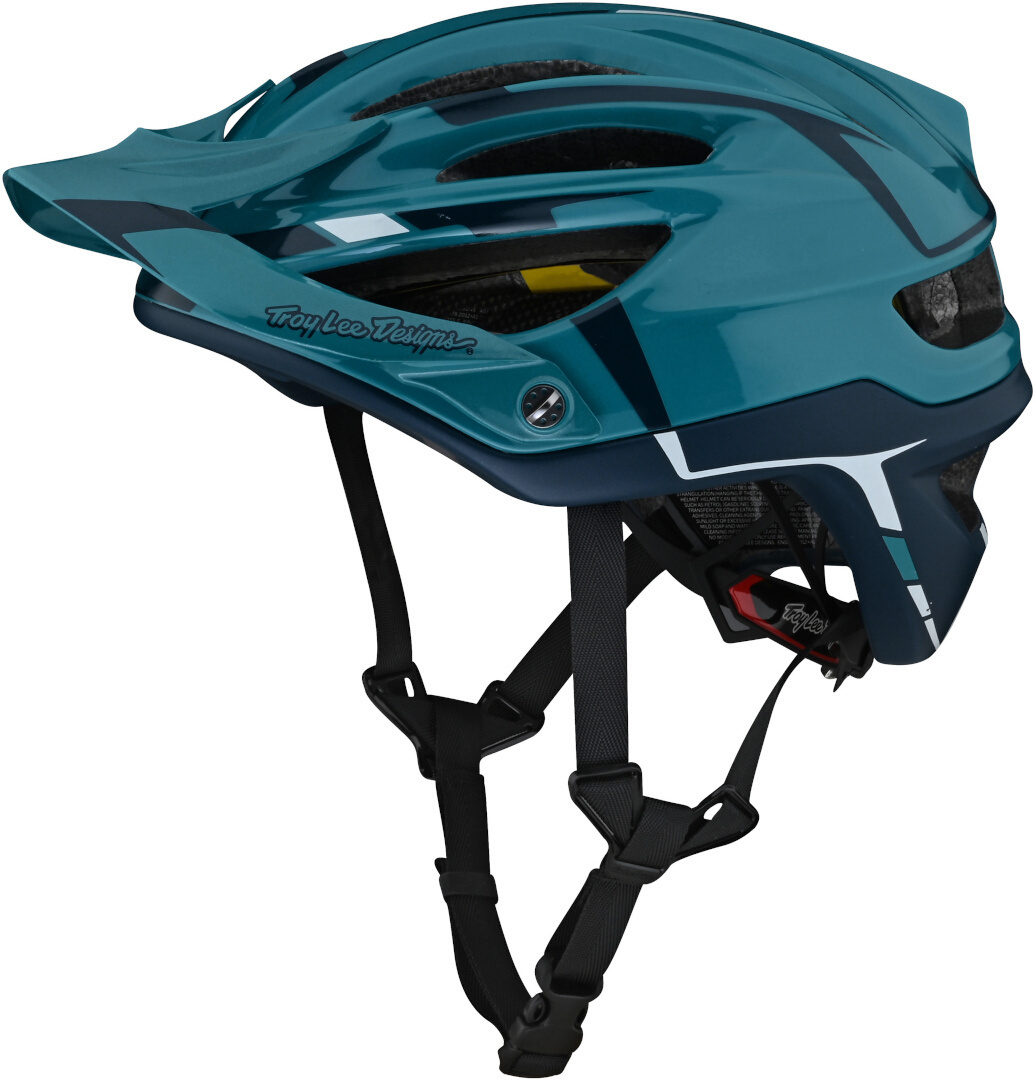 Image of Troy Lee Designs A2 Sliver MIPS Casco da bicicletta, blu, dimensione XL 2XL